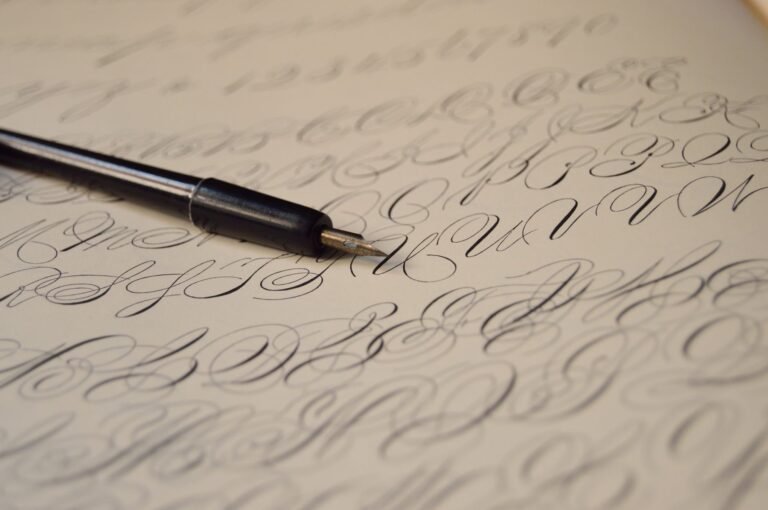 A handwritten letter in progress